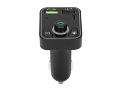 Reproductor De Mp3 Para Coche Con Luz Ambiental, Reproducción Bluetooth Y Carga Dual Usb Para Coche