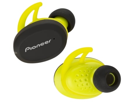 Auriculares Bluetooth True Wireless PIONEER Se-E9Tw-Y (In Ear - Micrófono - Negro)