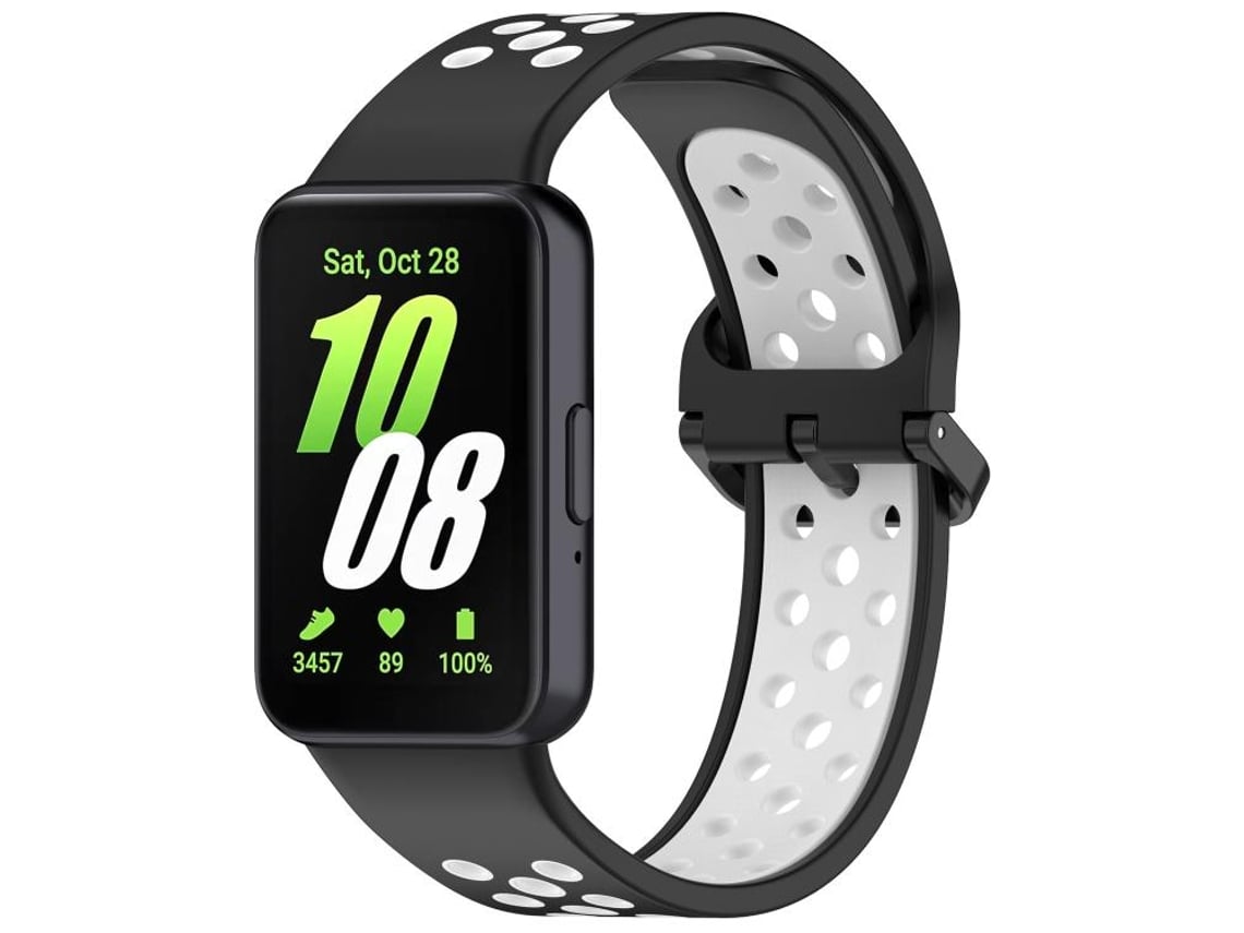 Pulsera para Samsung Galaxy Fit 3 - Silicona transpirable bicolor