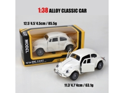 Modelo De Coche De Metal Fundido A Escala 1/38, Modelo De Coche Clásico, Juguete Para Niños