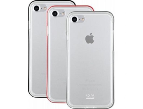 Conjunto de Fundas para iPhone SE/6/8/7 COLOR BLOCK Plateado (3un)