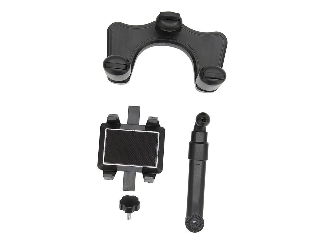 Soporte para teléfono con espejo retrovisor giratorio, retráctil y multifuncional, universal para la mayoría de los coches.
