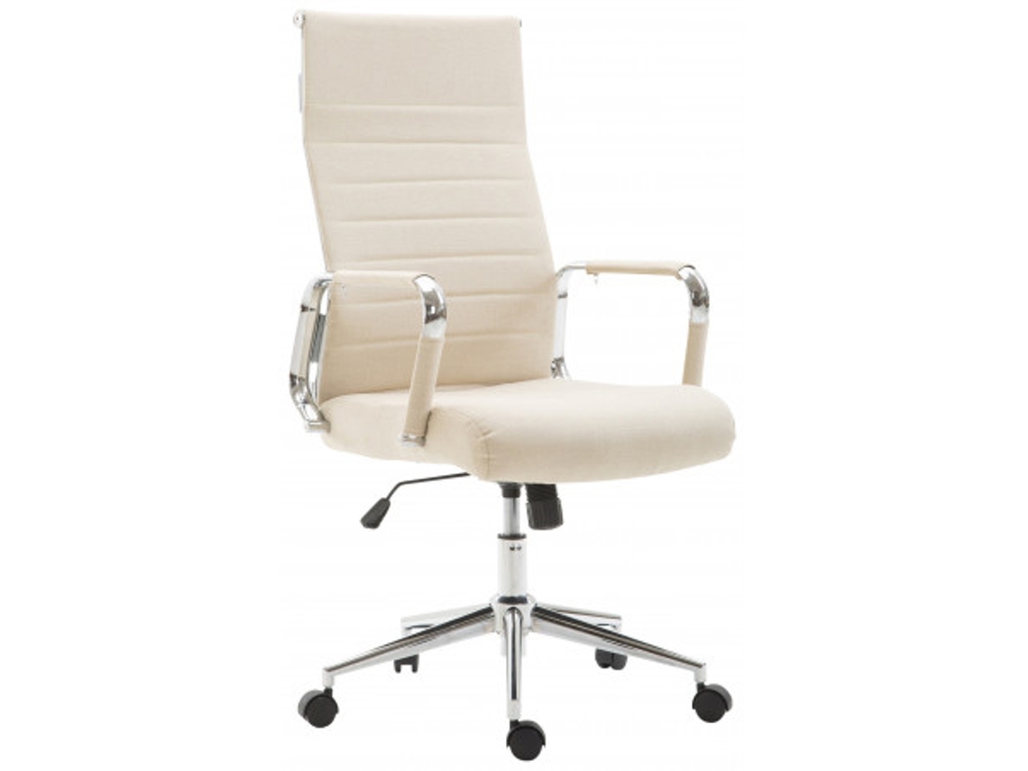 Silla de Escritorio DUDECOR (Acero - Beis)