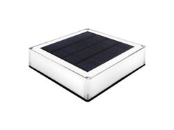 Lámpara De Columna Solar Led Moderna Para Exteriores, Resistente Al Agua, Con Faro Delantero.