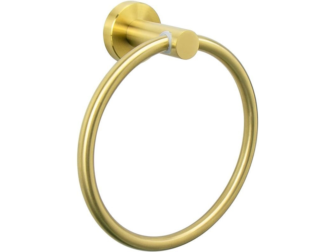 2026-anillo De Toalla De Baño Acero Inoxidable 304 Dorado Mate Pared Moderno Resistente Al Óxido Accesorio Baño