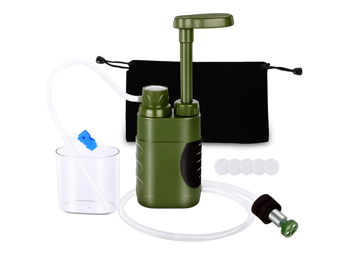 Bolígrafo Con Filtro De Agua Para Camping, Senderismo Y Uso De Emergencia Con Capacidad De 3000 Litros - Sistema De Filtración De Agua Para Exteriores