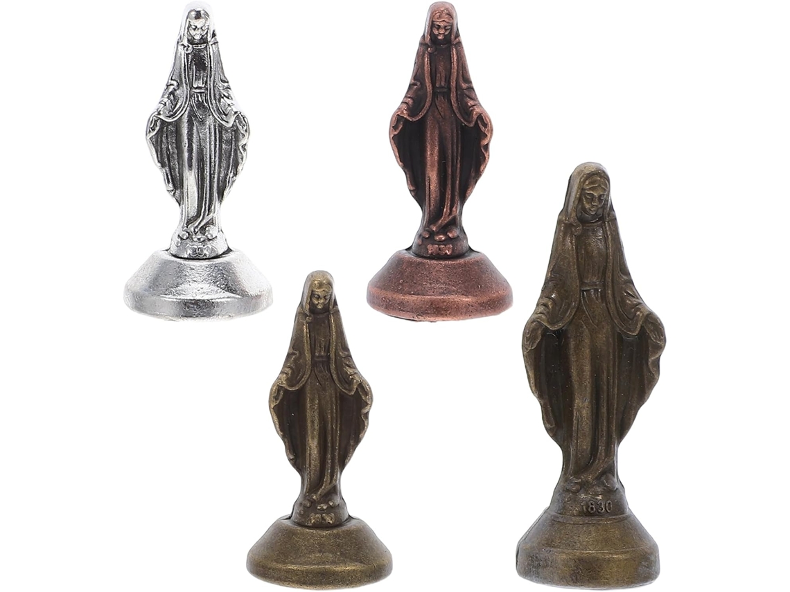 Conjunto De 4 Estatuas Religiosas: Estatua De La Santa Madre Para