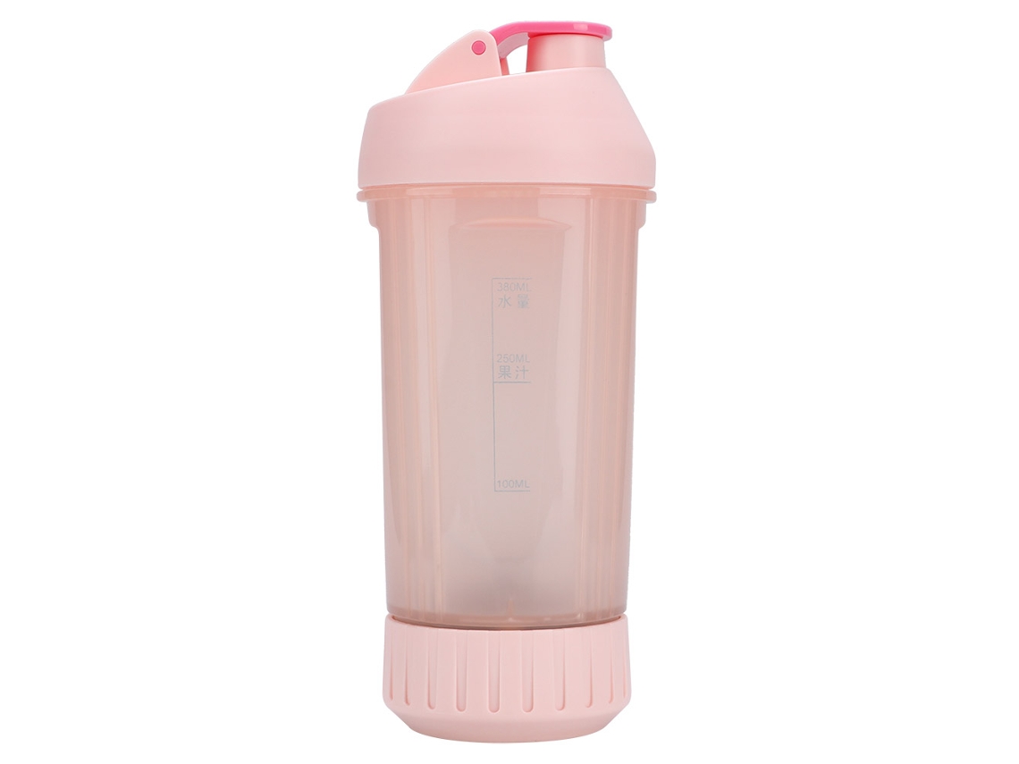 Mini licuadora portátil manual de alta calidad para el hogar (rosa)