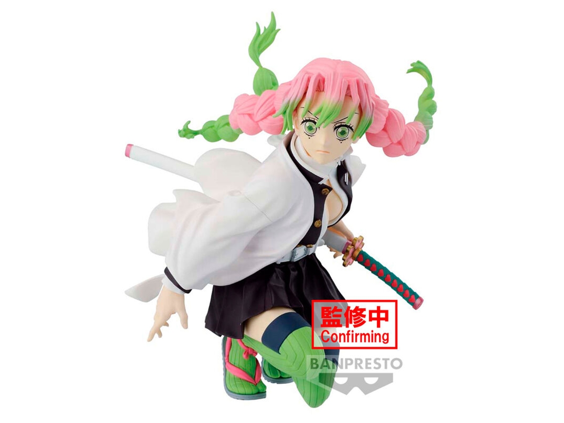 Figura maximática Demon Slayer Kimetsu No Yaiba Mitsuri Kanroji 14cm B.active