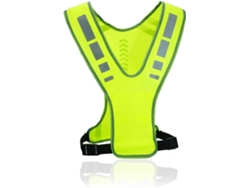 Colete Refletor Ajustável E Respirável – Segurança Para Ciclismo, Corrida Noturna