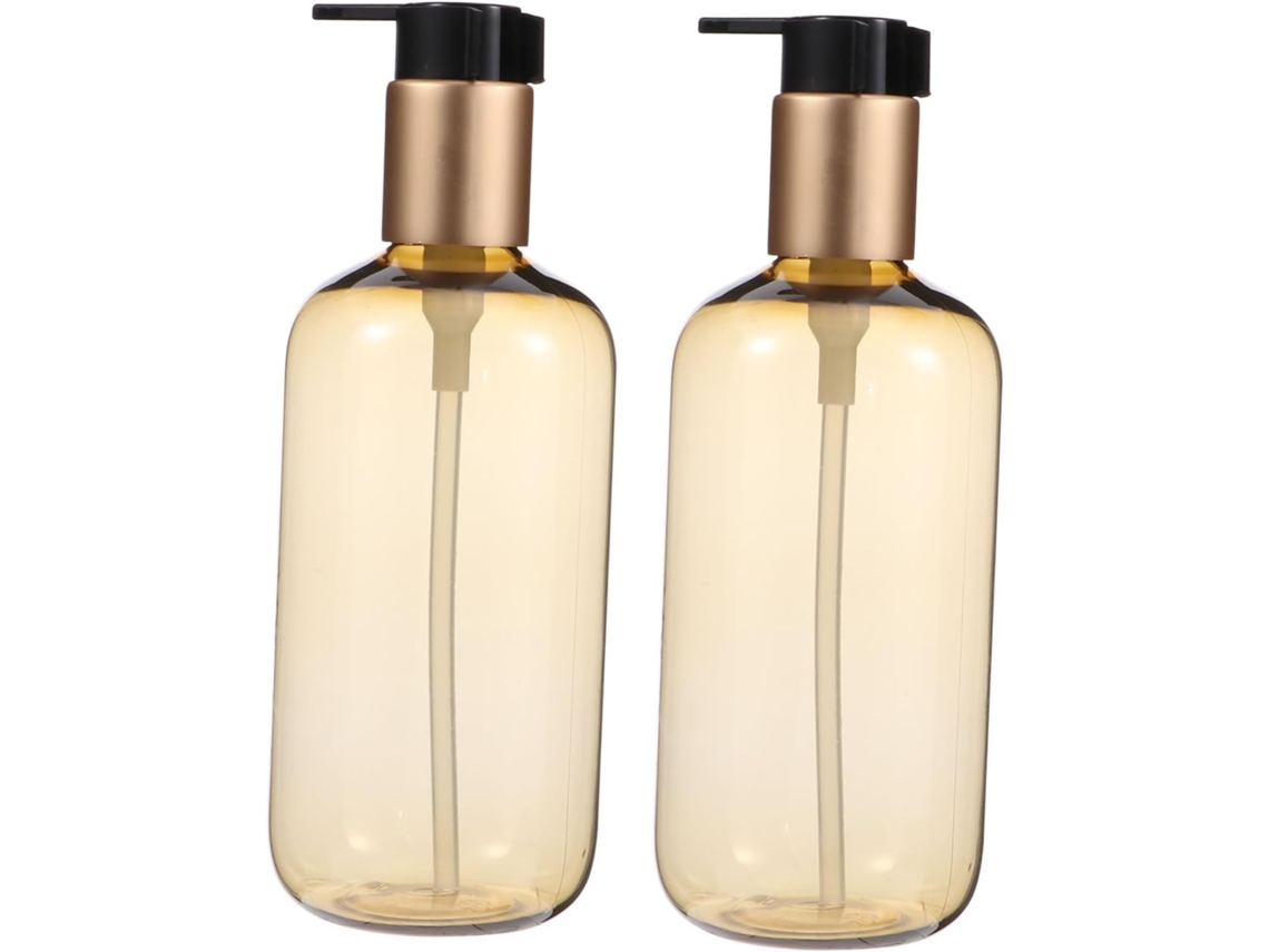 Botellas De Emulsión De Viaje De 2 Piezas, Dispensadores De Gel De Ducha Para Loción Y