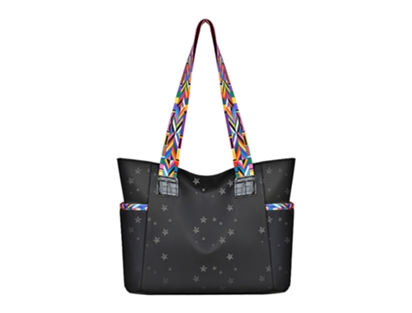 ELKUAIE Nuevo bolso de tela de nailon, versión coreana todo en uno de gran capacidad del bolso de mujer