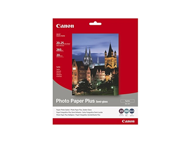 Papel Foto CANON Plus SG-201/20x25/20 h