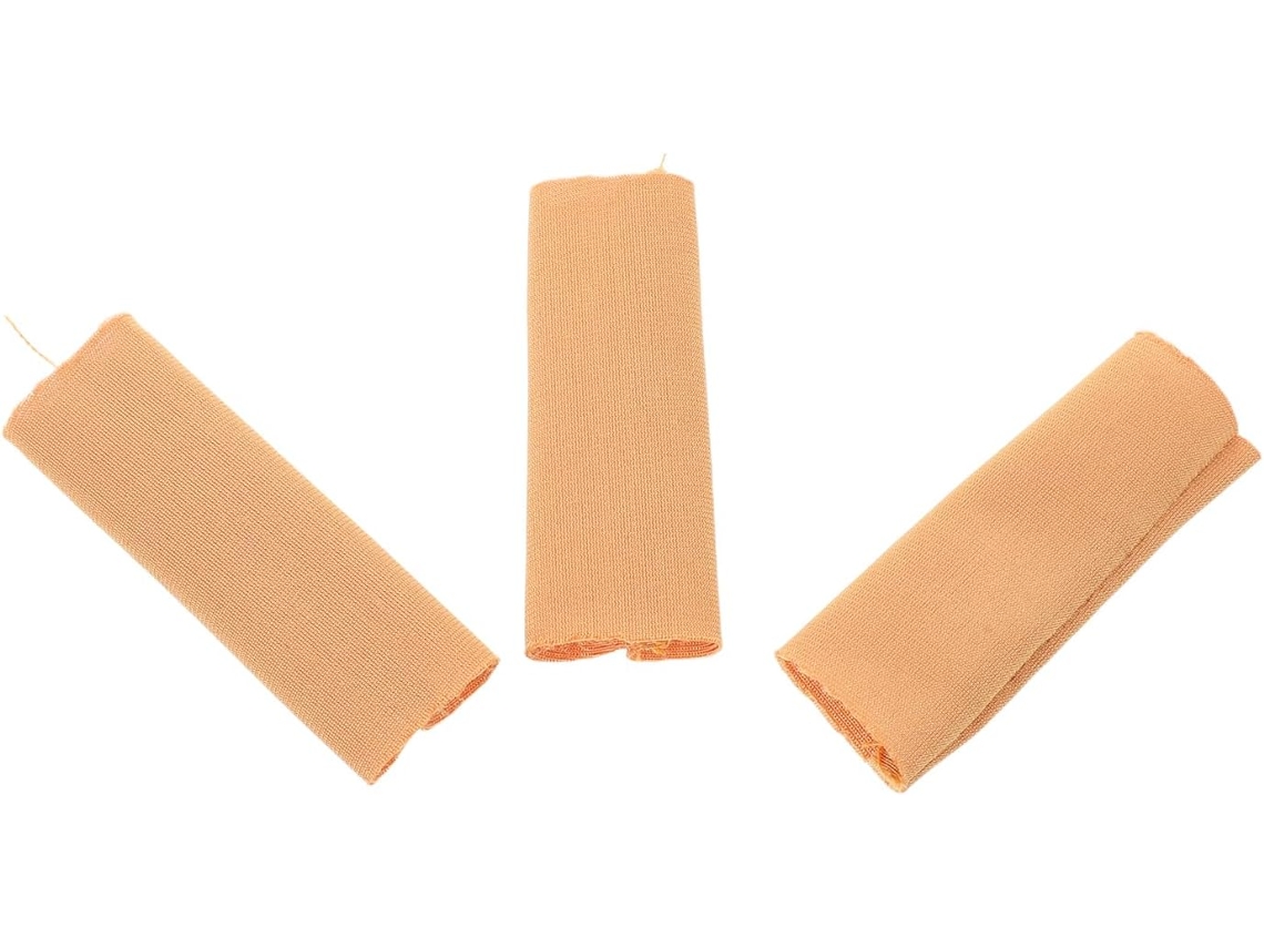 Juego de 3 protectores de dedos antideslizantes para pesca, 2 cm