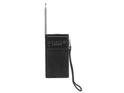 Radio portátil con fuerte recepción y sonido potente