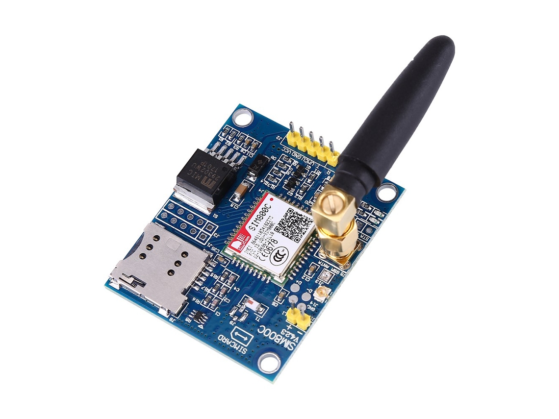 Placa De Desarrollo Sim800c, Módulo Gsm, Bluetooth, Tts Y Dtmf De Cuatro Bandas.