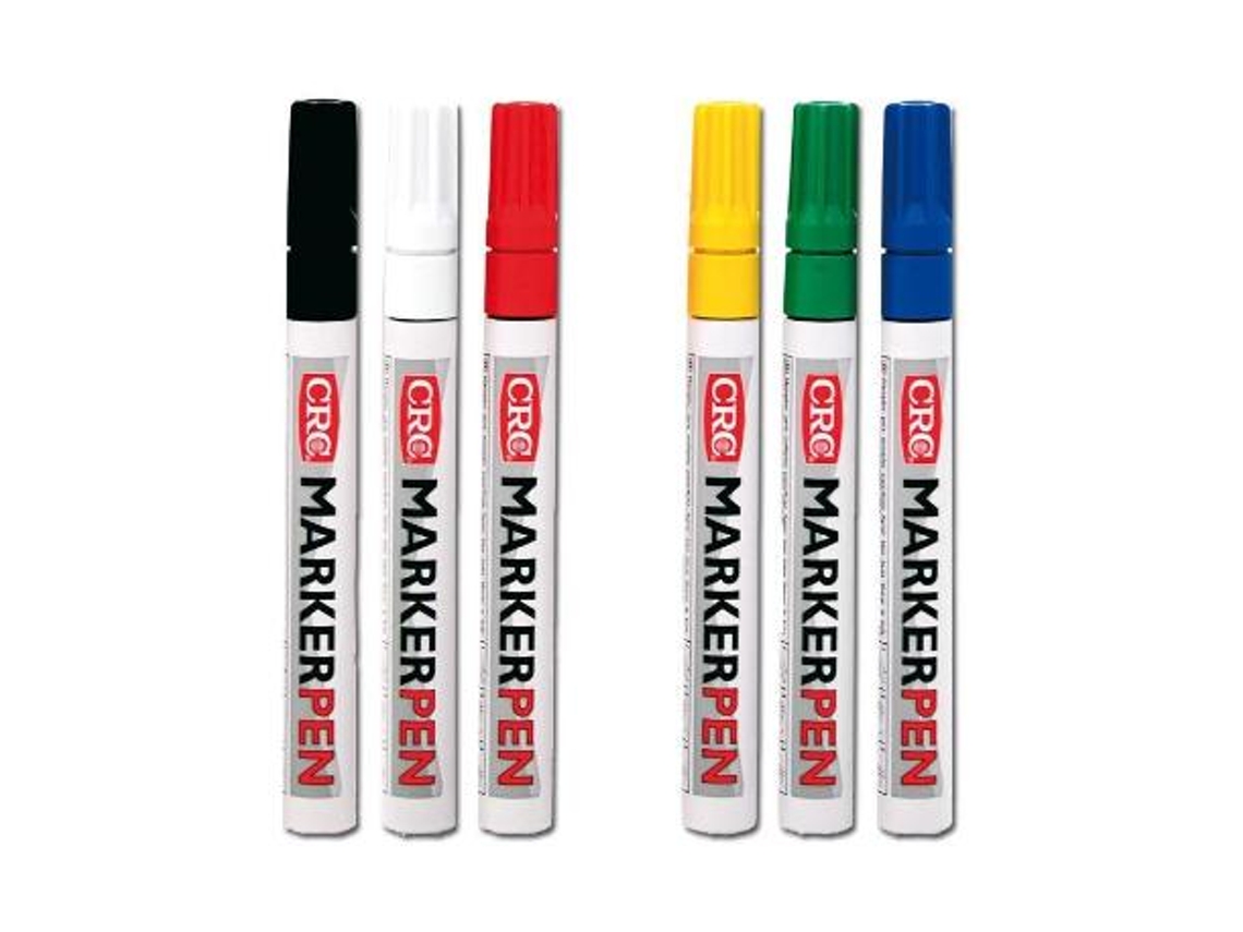 Crc marcador de pintura permanente markepen verde   5gr bl 20380