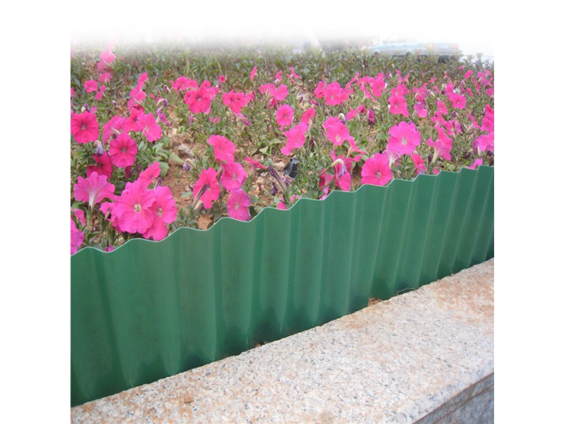Cerradura decorativa para jardín fabricada en plástico reciclable