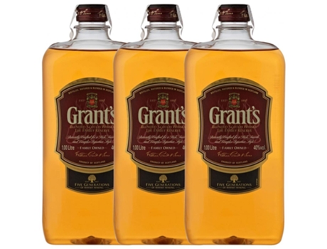 Whisky GRANT & SONS Blended Grant & Sons Grant's (1 L - 3 unidades)