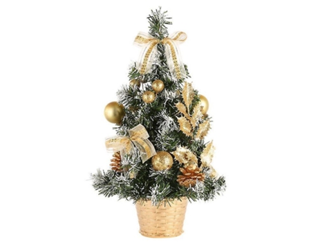 Mini Árbol de Navidad Artificial XGF (Oro)