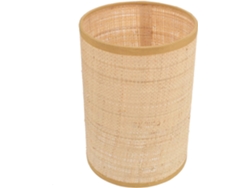Lámpara De Mesa Rústica Elegante De Ratán E27 Para Dormitorio
