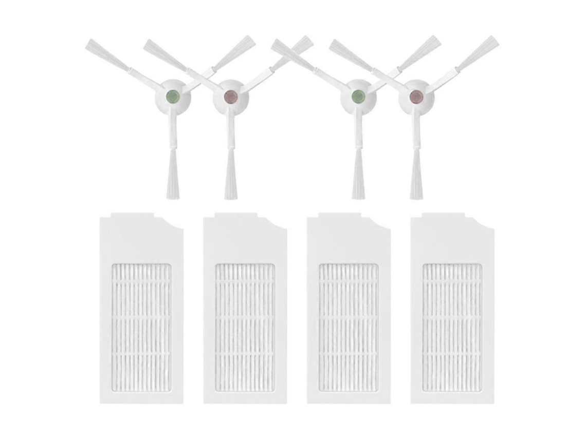 Piezas de repuesto para la aspiradora robot Deebot T10/T10 Turbo: repuestos, accesorios, cepillo lateral, filtro HEPA.