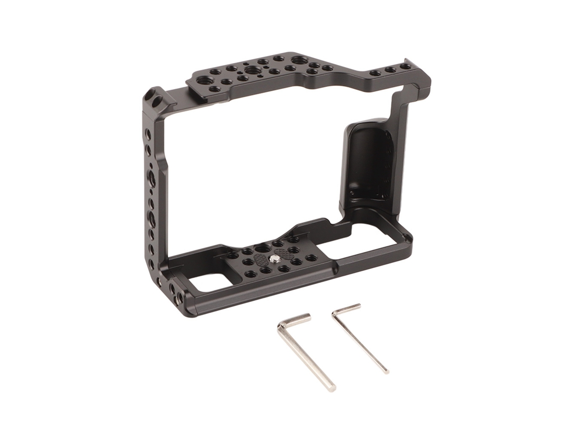 Jaula de aluminio para cámara, accesorio de fotografía, compatible con Fuji