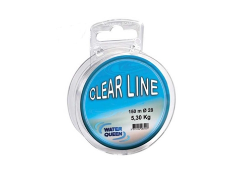 Nylon WaterQueen Clear Line 100m 1,8kg