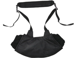 Manga De Invierno De Forro Polar Negro, Tejido Oxford De Algodón.