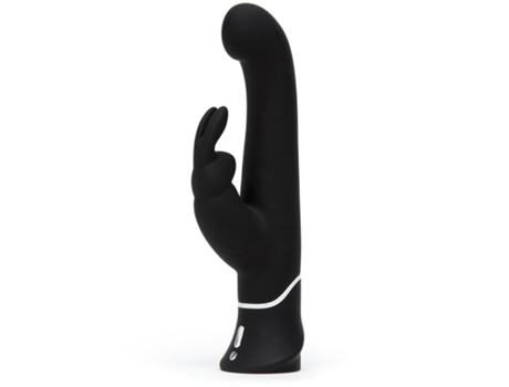 Vibrador G-Spot Stroker Rabbit Negro HAPPY RABBIT