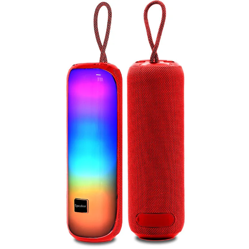Altavoz Bluetooth Colorido Con Tarjeta Tws Y Subwoofer De Alto Volumen.