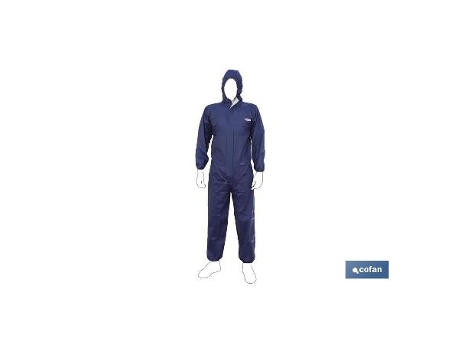 Buzo con capucha tipo 4, 5 y 6 azul talla l