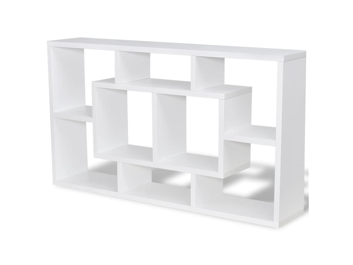 Estanteria VIDAXL Blanco Madera contrachapada (85x16x47.5 cm)