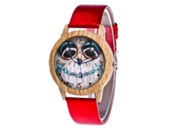 Reloj De Pulsera De Cuarzo Para Hombres, Mujeres Y Estudiantes Zhoulianfa Rojo