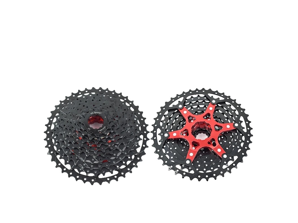 Rueda libre para bicicleta de montaña, ultraligera, 1 pieza, 10 velocidades, 42 dientes, color negro, OEM