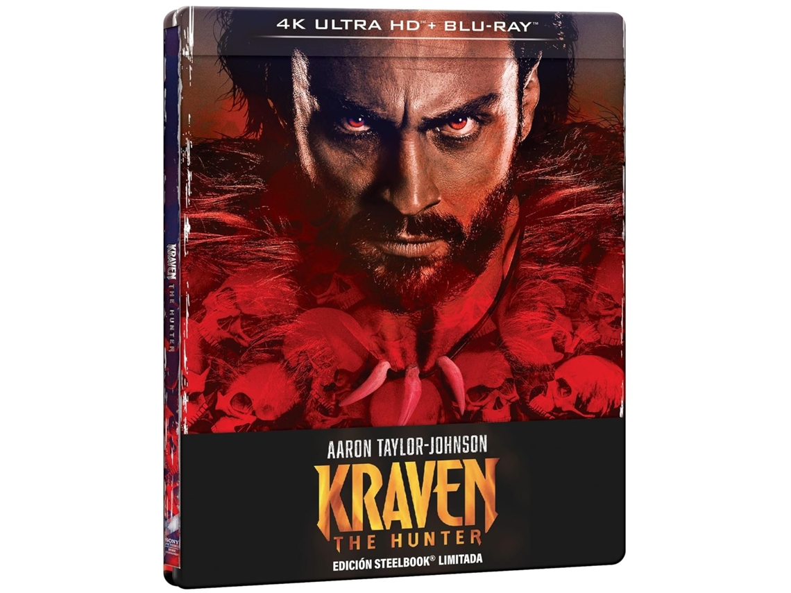 Kraven The Hunter (4k Ultra Hd) (steelbook) Sony Pictures (2024)