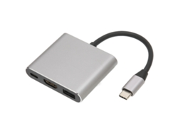 Conector Hub Usb C A Hdmi Con Salida Hd 4k Adaptador De Multi-puertos