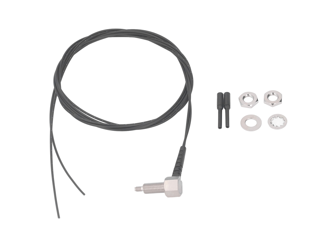 Sensor Óptico De Fibra Sonda Reflectiva Cable Componente Electrónico Detección 0-830mm Hilo M6