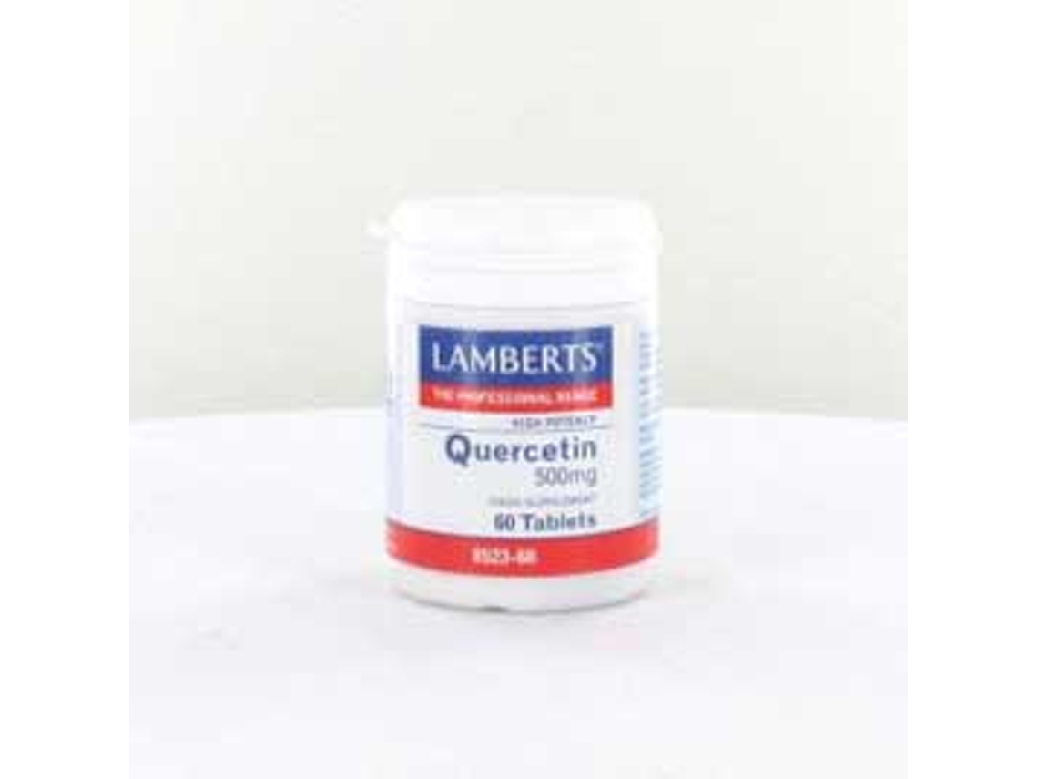 Complemento Alimentar LAMBERTS Quercitina 500 Mg 60 Tabs
