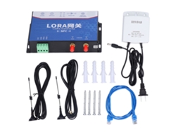 Puerta de enlace con antena antiinterferencias de 10 a 30 V CC para monitoreo agrícola