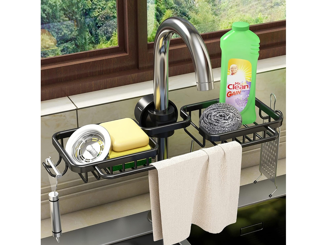 Jabonera para pared de ducha, 2 piezas, jabonera de plástico NEVEANCE