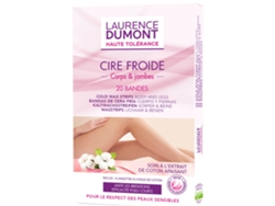Tiras de Cera Fría de Alta Tolerancia Cuerpo Y Piernas 20 Tiras LAURENCE DUMONT INSTITUT