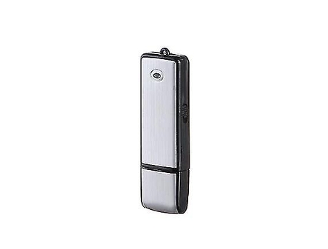 Mini Grabadora de Voz Espía Usb 4Gb Memory Stick en Uno Audio Digital Dictáfono de Bolsillo Compatible con Mac/Windowsnegro BISBISOUS