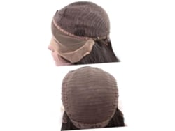Peluca Corta Negra Rizada Estilo Bob Sintética Con Encaje Frontal, Resistente Al Calor, De Cabello Humano.