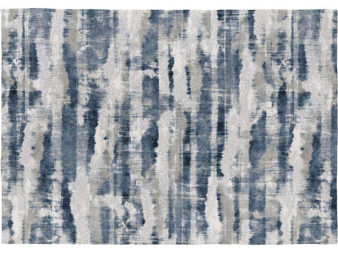 Alfombra RUGS&RUGS Lusaka (Azul - 160x230 cm - Algodón)