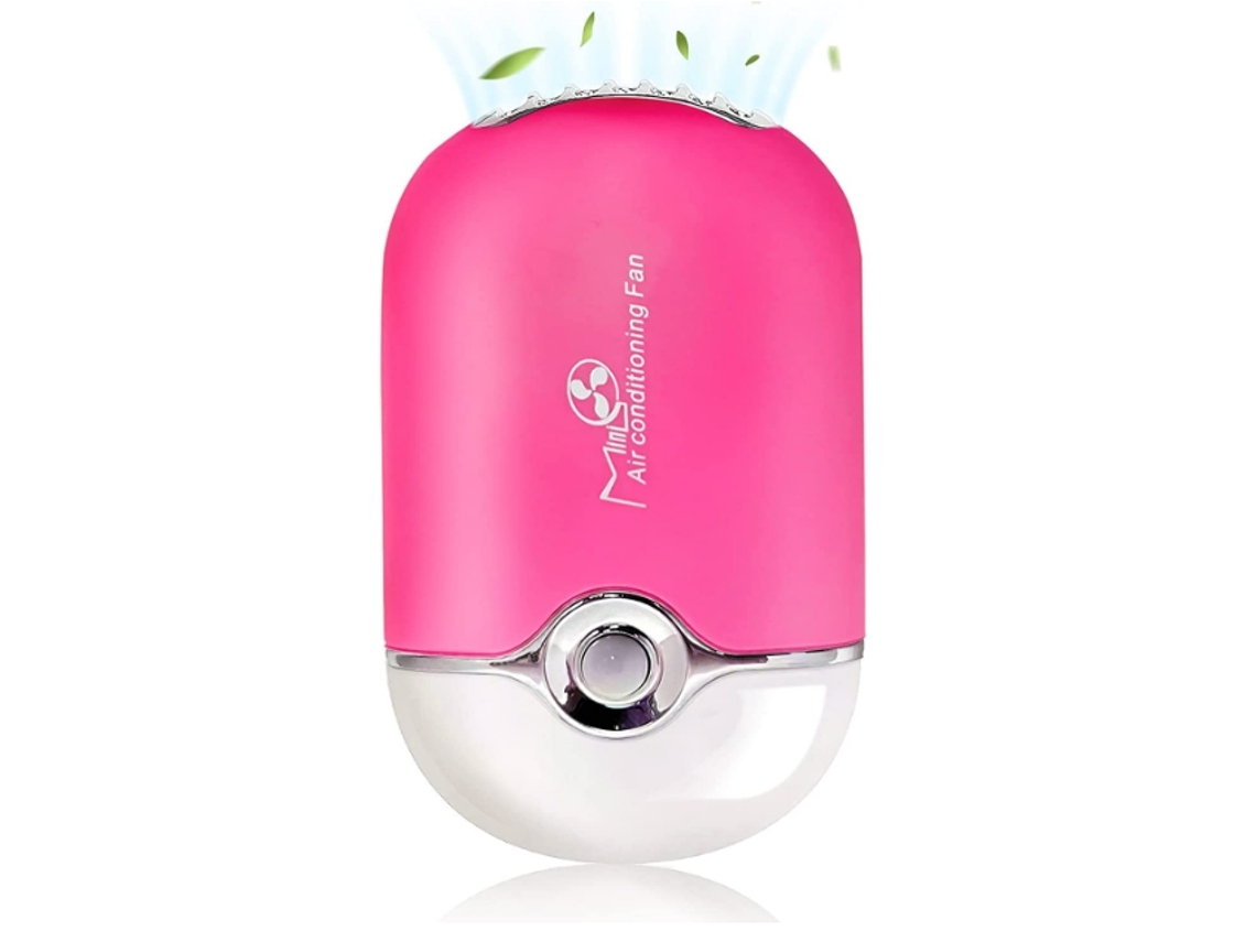 Mini Ventilador Portátil ENZON USB Rojo