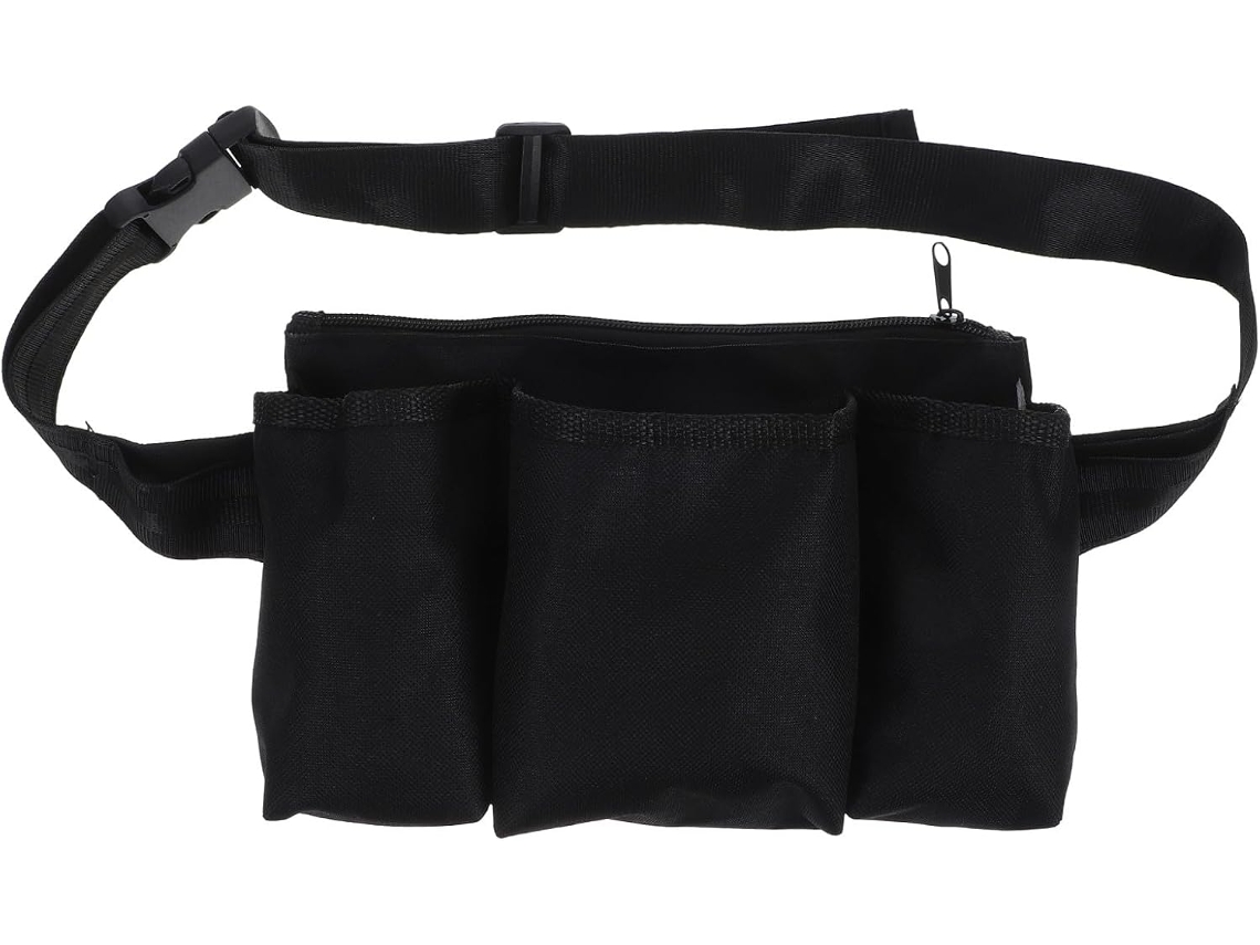 Pack Ligero Oxford Tool Banana Para Masajistas, Práctico Cinturón De Almacenamiento De 12,4 X 6,5 Pulgadas.