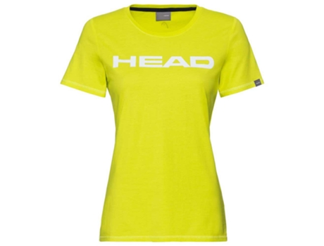 Camiseta de Mujer HEAD RACKET Club Lucy Tenis Amarillo (S)