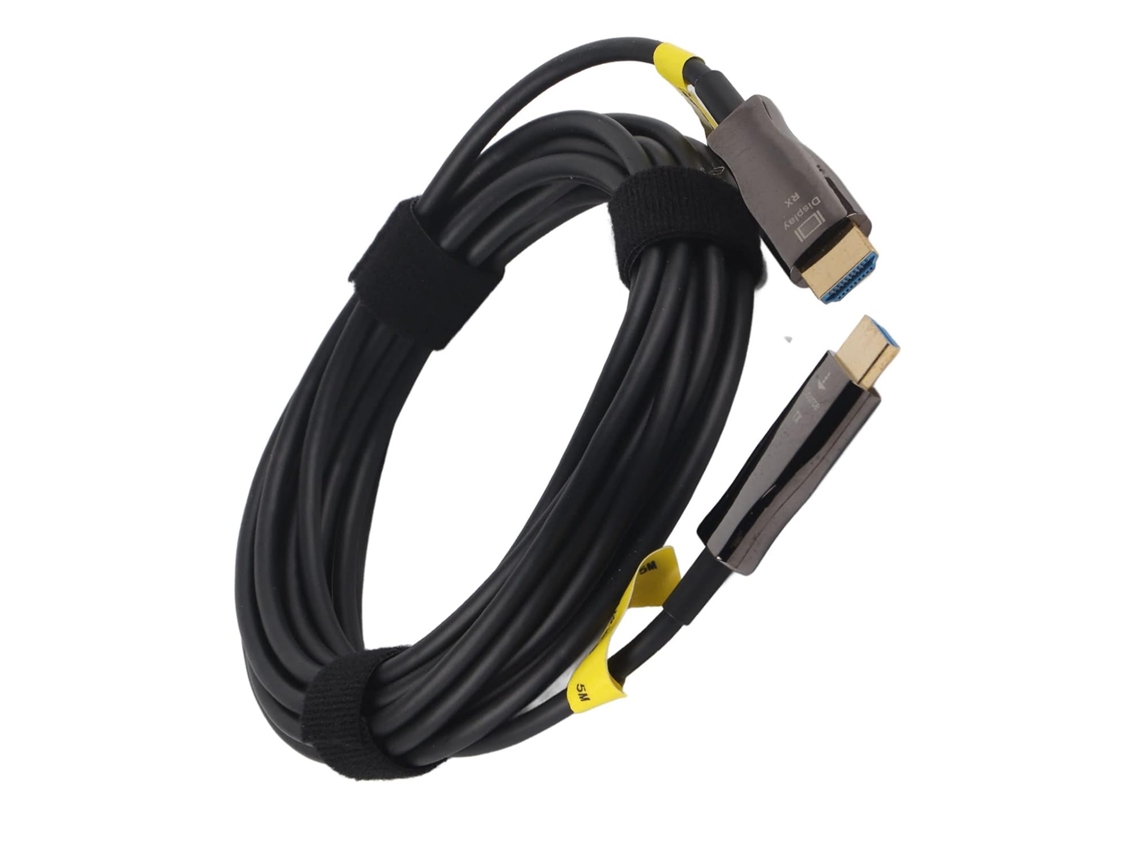Cable De Interfaz Multimedia Hd De Fibra Óptica 4k 4:4: Rgb Hdr10 Hdcp2.2 18