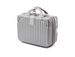 Neceser De Viaje Abs Digitallab Plateado (30x23x15 Cm)